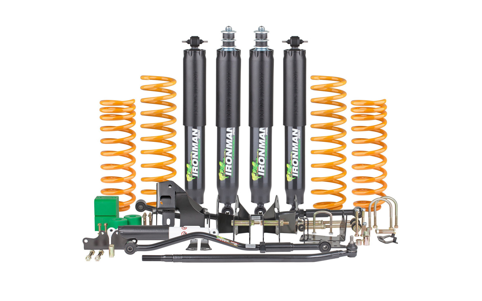 Kit complet + 100 mm Jeep Jk cu amortizoare Foamcell PRO reparabile