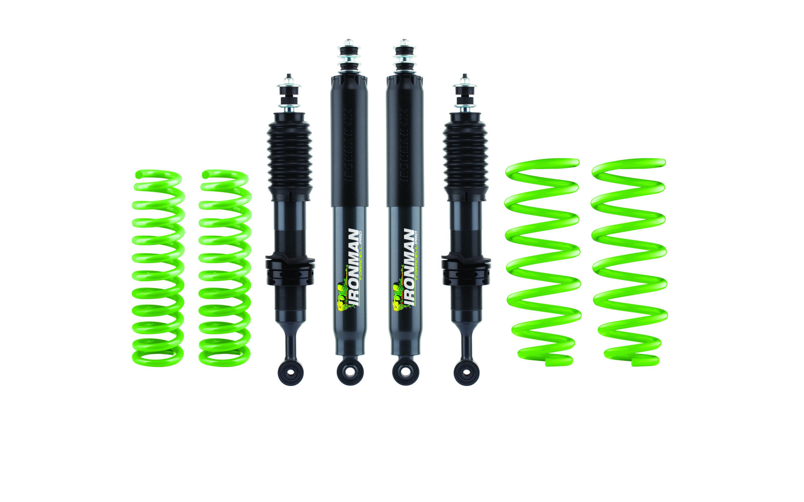 Toyota Prado 120 lunga kit cu amortizoare Foamcell PRO reparabile lift 50 mm fata de standard fabrica