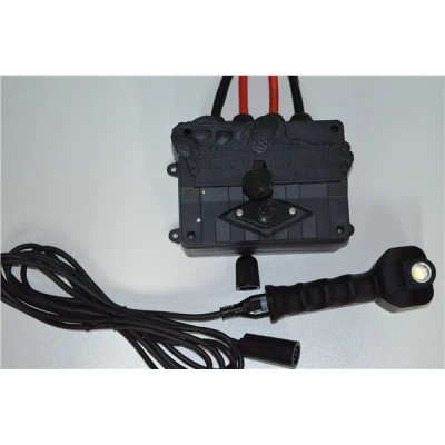 Troliu wirelless IRONMAN 4x4 - 12.000 lbs (5443 kg) 6.4 cp 12v  cablu otel 9.5 mm garantie 5 ani