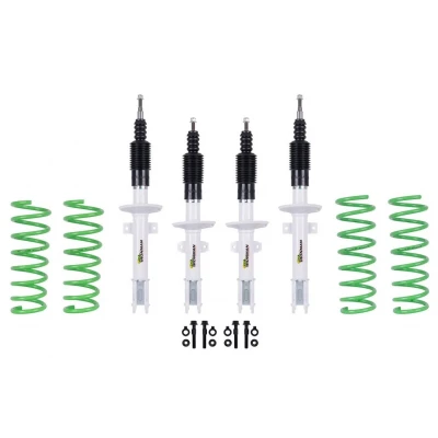 Kit complet suspensie +35 mm cu amortizoare off road Nitrogas. kit coborare motor inclus. NUMAI pentru motor diesel. Kit complet suspensie +35 mm cu amortizoare off road Nitrogas. kit coborare motor inclus. NUMAI pentru motor diesel.