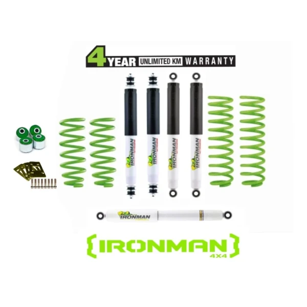 Patrol Y60 scurt - Kit complet cu amortizoare NitroGas lift 50 mm fata de standard fabrica