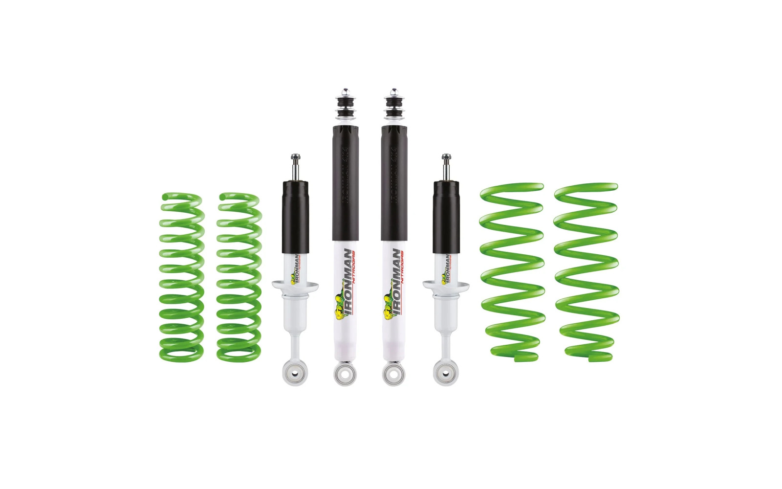 Navarra D23 - Kit complet cu amortizoare Nitrogas lift 50 mm fata de standard fabrica. Certificare TUV+ABE Germania