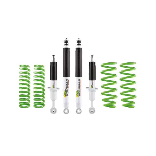 Navarra D23 - Kit complet cu amortizoare Nitrogas lift 50 mm fata de standard fabrica. Certificare TUV+ABE Germania