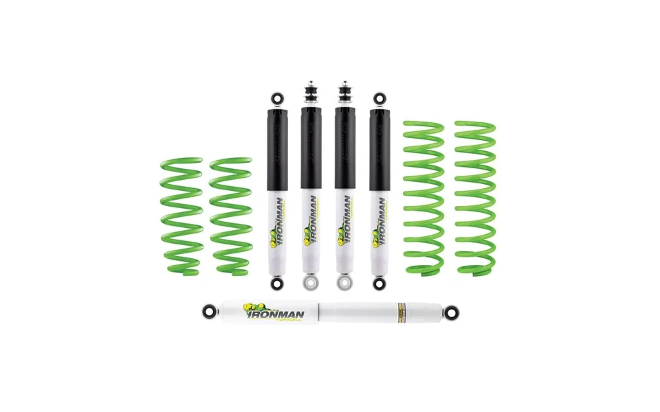 Toyota Land Cruiser - Kit suspensie cu amortizoare NitroGas + amortizor directie, lift 50 mm fata de standard fabrica