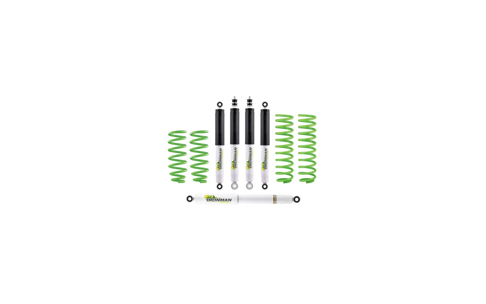 Defender - Kit suspensie cu amortizoare NitroGas + amortizor directie , lift 50 mm