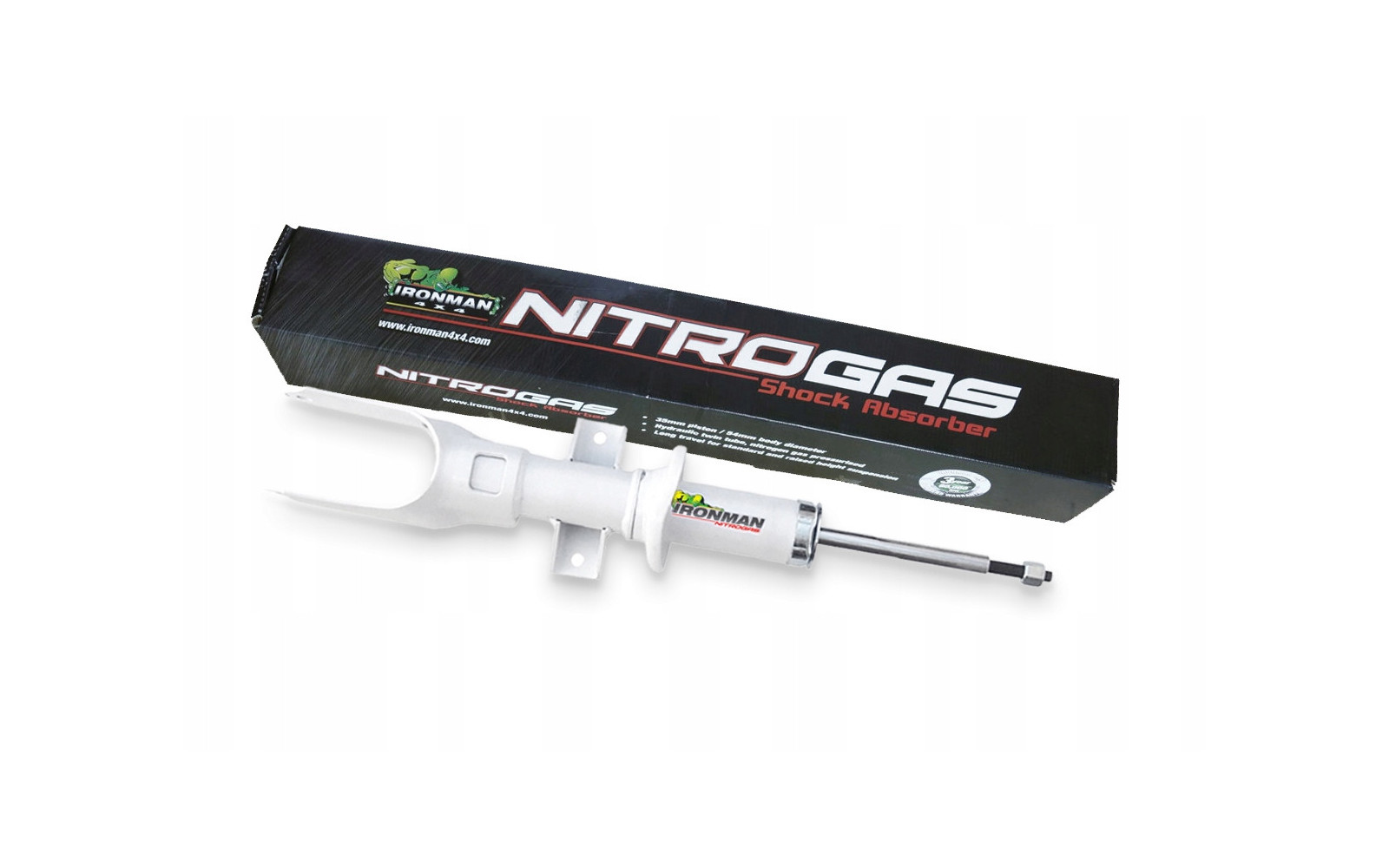 Amortizor FATA NitroGas pentru off road MEDIU 0-50 mm strut ajustabil