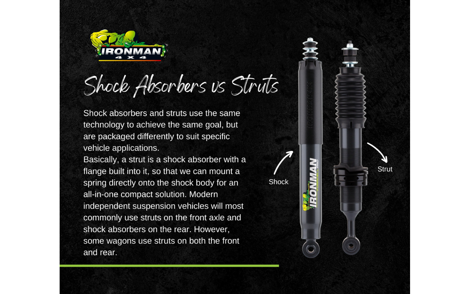 Amortizor FATA FoamCell PRO pentru off road FOARTE INTENS strut reglabil - reparabil pentru lift 0-50 mm