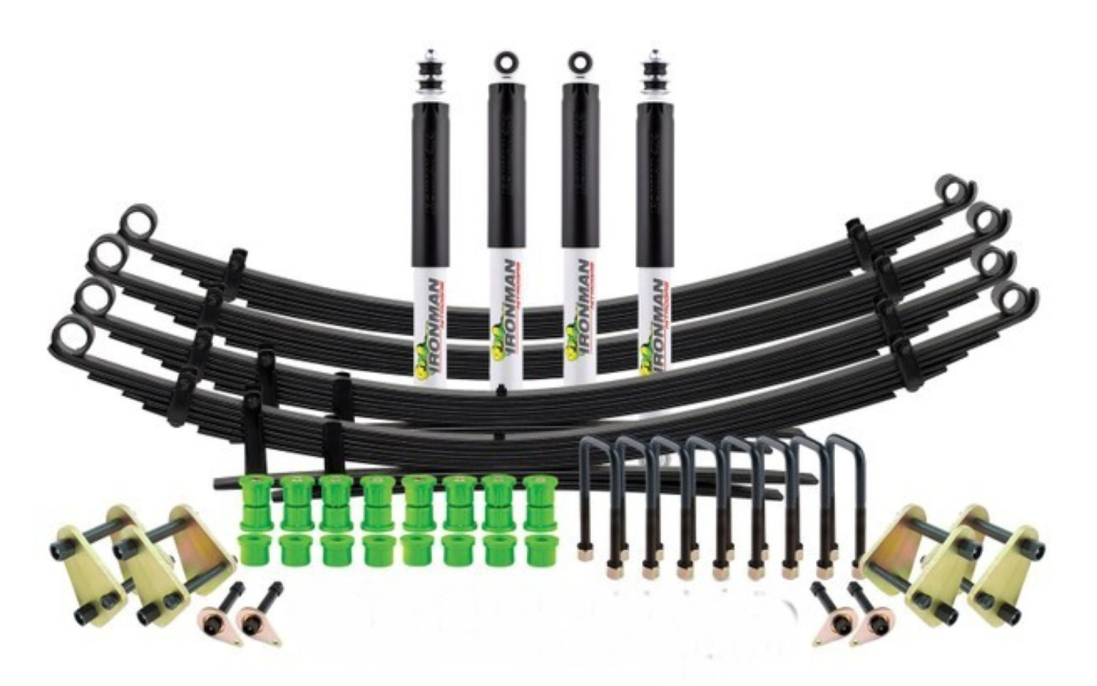 Kit cu amortiozare Nitrogas lift 50 mm fata de standard fabrica
