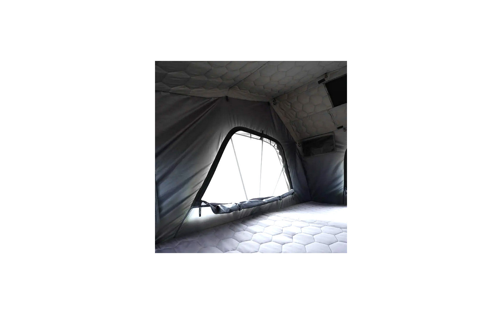 Lichidare stoc SET complet Camping WILD LAND showroom - 2 persoane cu capac aluminiu, saltea 130 x 230cm