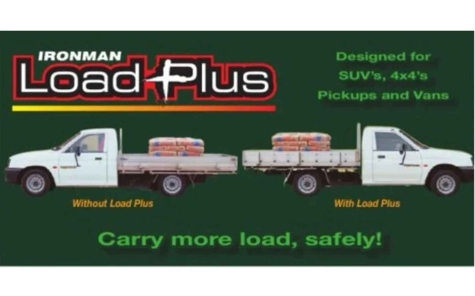 Kit intarire pentru ambele arcuri lamelare spate pentru incarcatura variabila sau permanenta. NU inalta masina