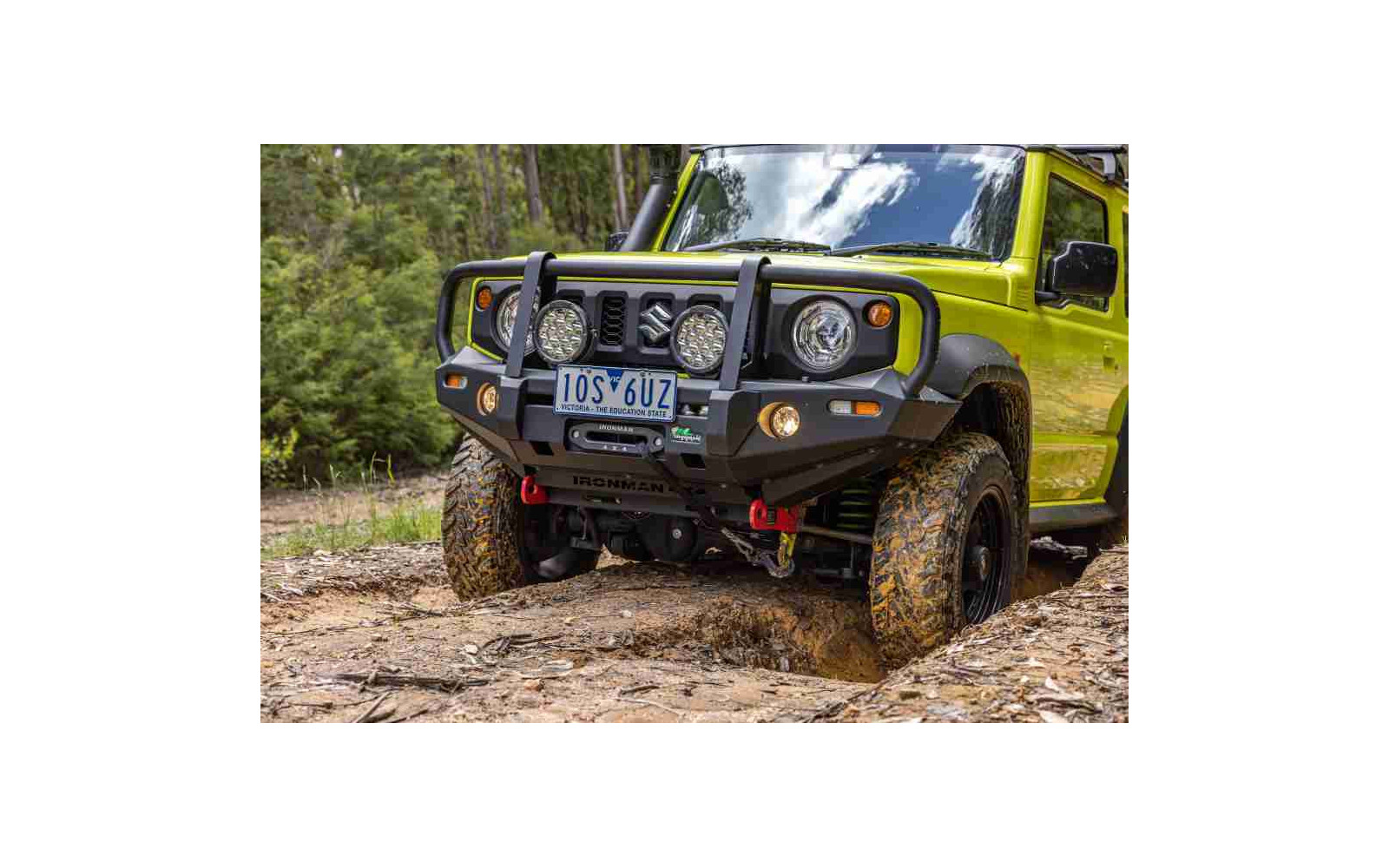 Suzuki Jimny 2018 + Kit de baza cu amortizoare NitroGas lift 50 mm