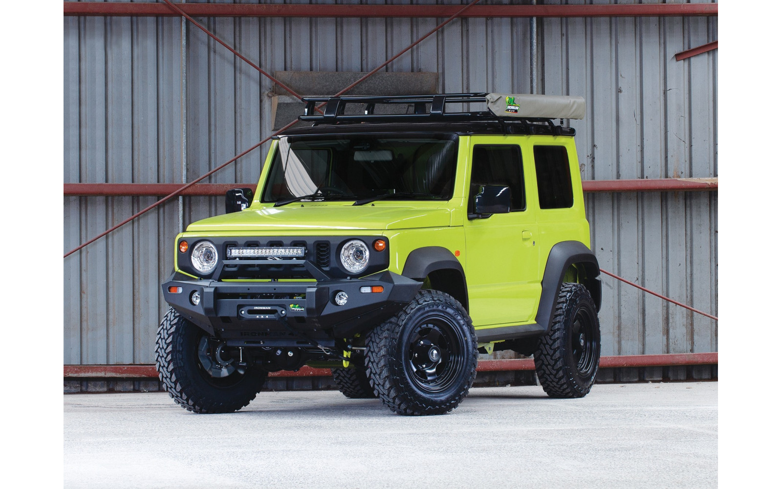 Suzuki Jimny 2018 + Kit de baza cu amortizoare NitroGas lift 50 mm