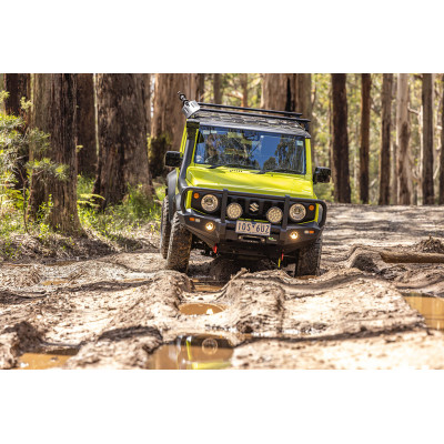 Suzuki Jimny 2018 + Kit de baza cu amortizoare NitroGas lift 50 mm