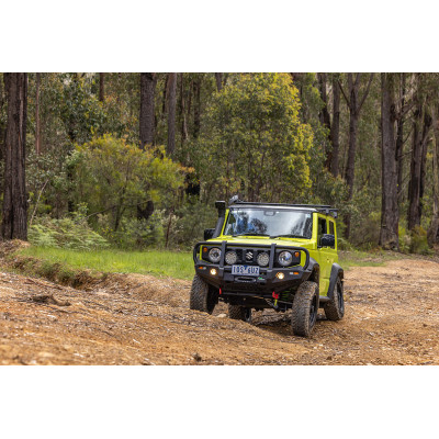 Suzuki Jimny 2018 + Kit de baza cu amortizoare NitroGas lift 50 mm
