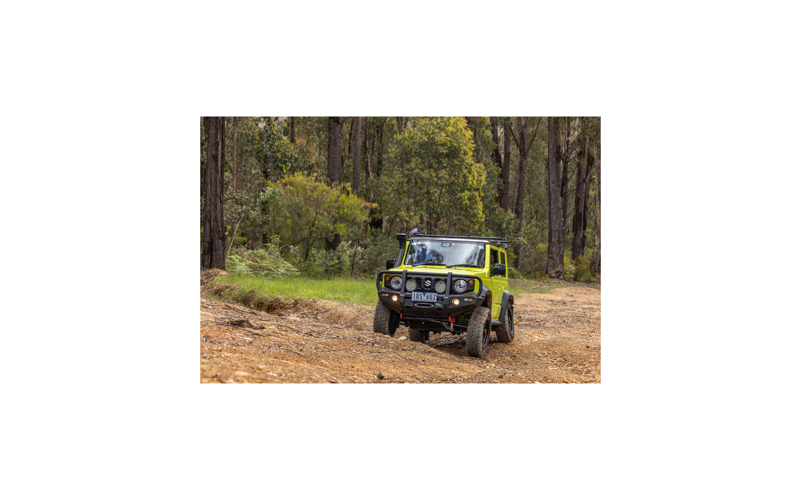 Suzuki Jimny 2018 + Kit de baza cu amortizoare NitroGas lift 50 mm