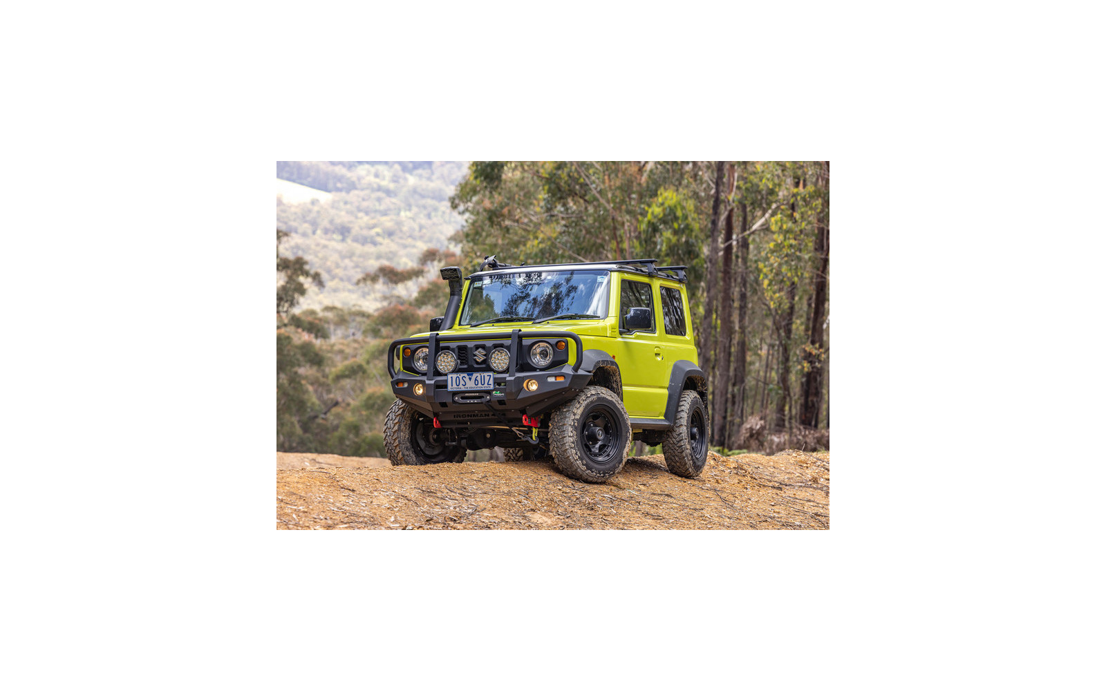 Suzuki Jimny 2018 + Kit de baza cu amortizoare NitroGas lift 50 mm