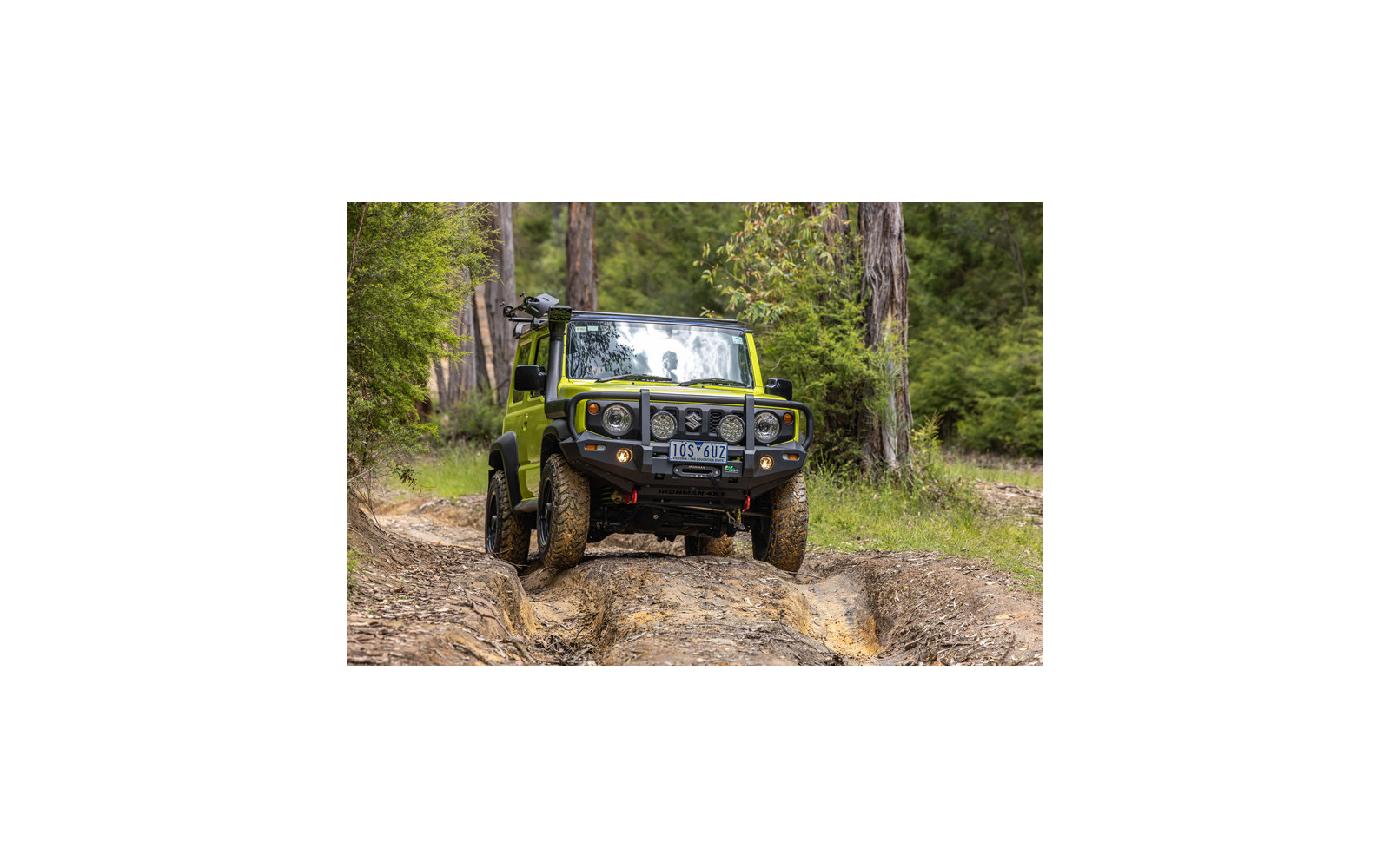 Suzuki Jimny 2018 + Kit de baza cu amortizoare NitroGas lift 50 mm