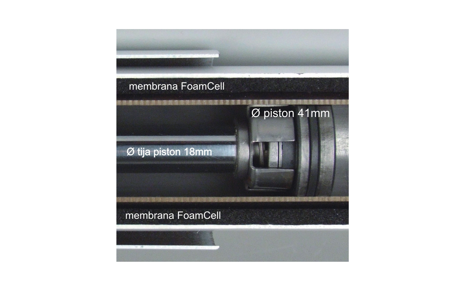 Amortizor FATA FoamCell pentru off road INTENS 0-50 mm (+fata Patrol K260-2)
