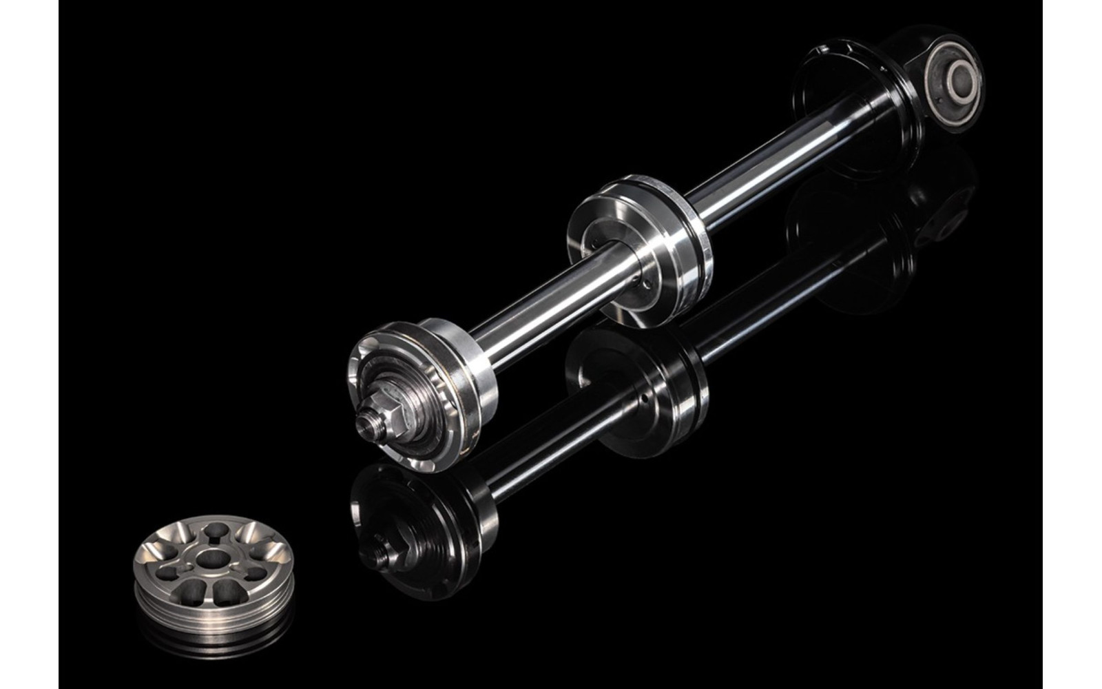 Toyota 120+150 2017-2023. Kit cu amortizoare Confort PREMIUM Monotub IM2.5 lift 50 mm fata de standard fabrica