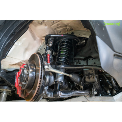 Toyota 120+150 2017-2023. Kit cu amortizoare Confort PREMIUM Monotub IM2.5 lift 50 mm fata de standard fabrica