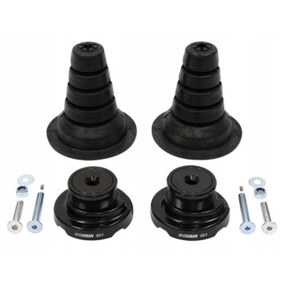Toyota Prado - Kit anulare perne de aer, ajustabil pe inaltime pentru Toyota 120/150 (arcurile elicoidale nu sunt incluse)
