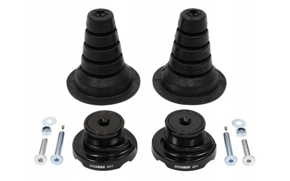 Toyota Prado - Kit anulare perne de aer, ajustabil pe inaltime pentru Toyota 120/150 (arcurile elicoidale nu sunt incluse)