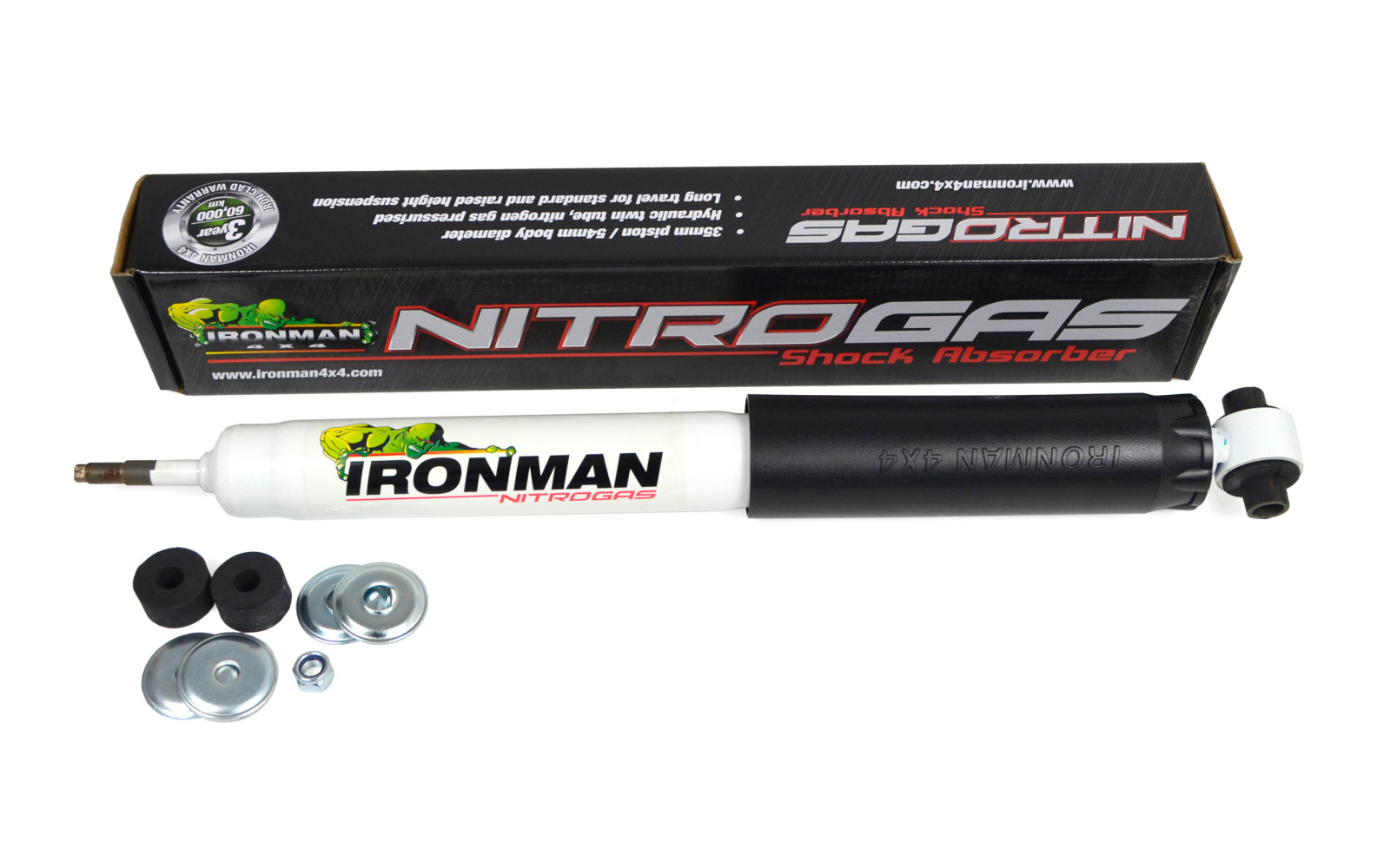 Amortizor FATA NitroGas pentru off road MEDIU 0-50 mm
