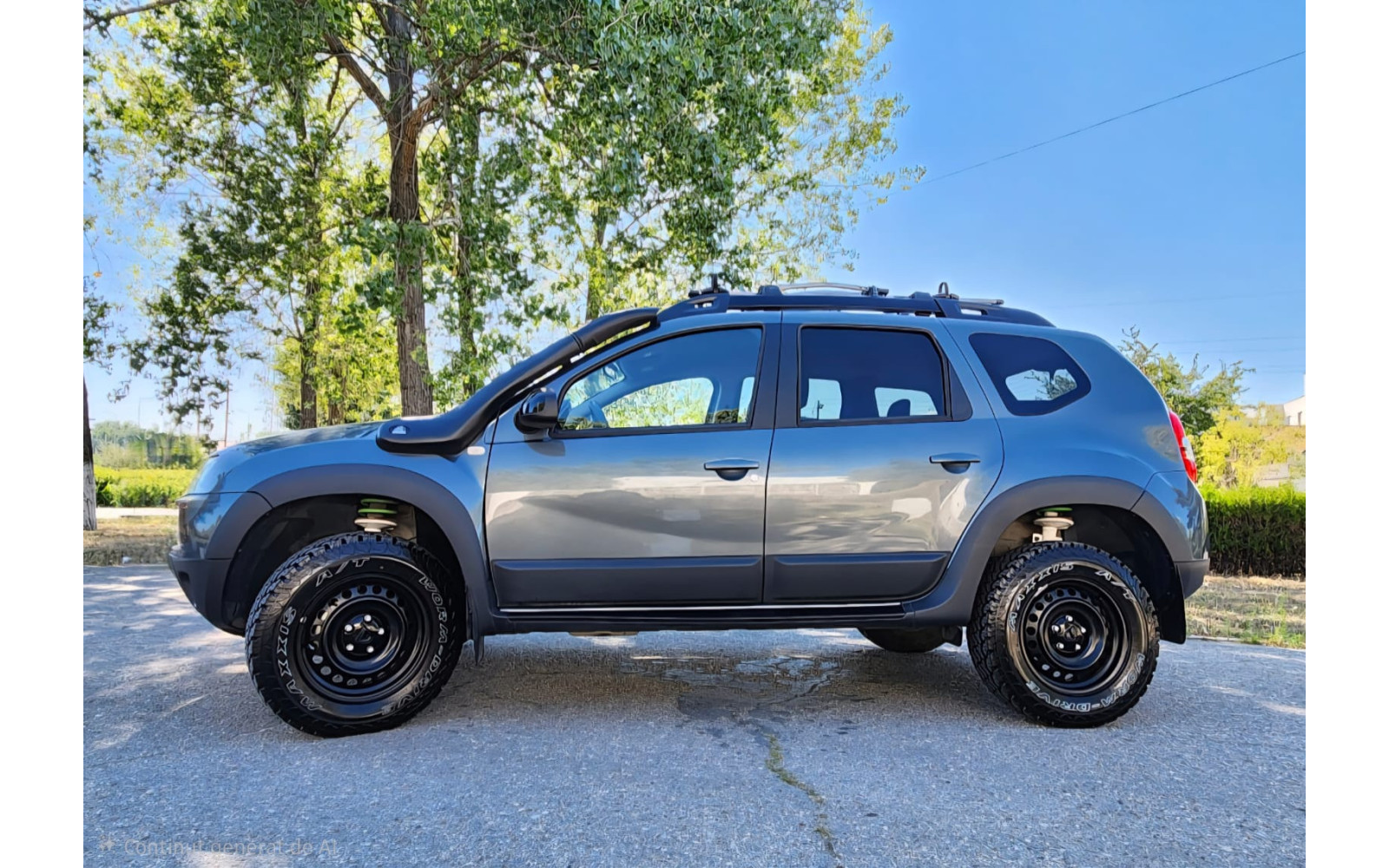 Dacia Duster BENZINA 1.3Tce 4x4 -Kit complet suspensie +35 mm cu amortizoare Nitrogas.