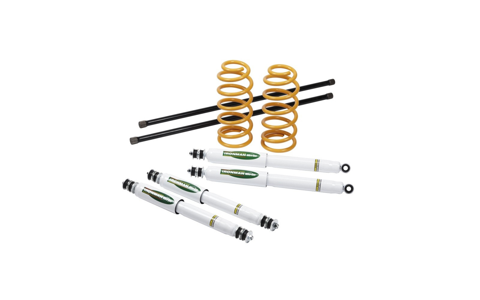 Terrano I - Kit cu amortizoare NitroGas, lift 50 mm fata de standard fabrica Terrano I - Kit cu amortizoare NitroGas, lift 50 mm fata de standard fabrica