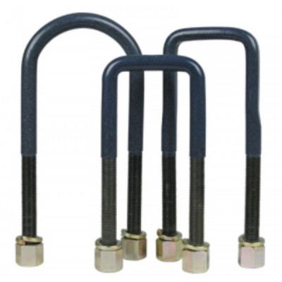 Kit 2 bride U SPATE pentru 1 arc lamelar TOY057A / TOY077  si NISS041D -500 kg-GVM