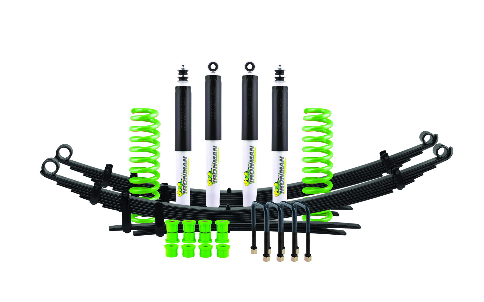Isuzu D-max 2012+, Kit cu amortizoare Nitrogas lift 50 mm fata de standard fabrica
