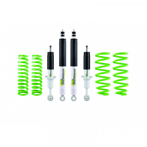 Toyota Prado J 120 lunga kit cu amortizoare NitroGas lift 50 mm fata de standard de fabrica